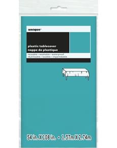 Large Aquamarine Blue Table Cover - Basic Colours Line