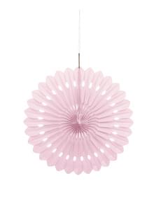 Decorative paper fan in light pink - Basic Colours Line