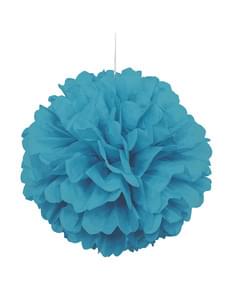 Deko Pompom blau - Basic-Farben Kollektion