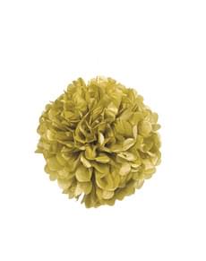 Pompon décoration doré - Gamme couleur unie