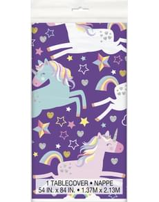Toalha de mesa de Unicórnio Feliz - Unicorn