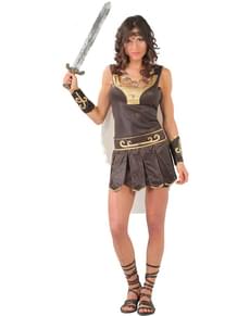 Costume carnevale gladiatrice