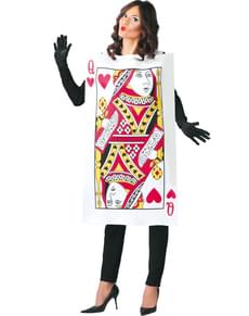 Hjerter dame kostume