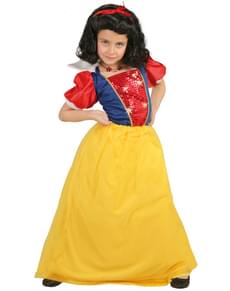 Disfraz de Blancanieves del bosque para niña