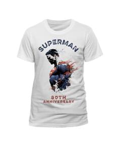 T-shirt 80º Aniversário para homem - Super-Homem