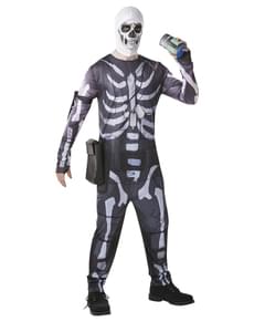 Fortnite Skull Trooper kostuum voor volwassenen