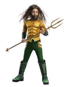 Disfraz de Aquaman deluxe para niño