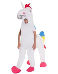 Costume da unicorno gonfiabile per bambino