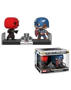 Funko POP! Capitán América vs Cráneo Rojo