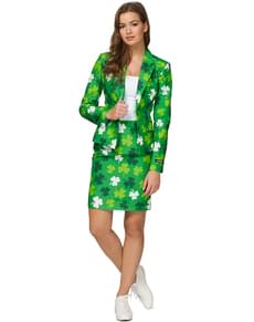 Suitmaster St. Patrick's Day deteljno obleko za ženske