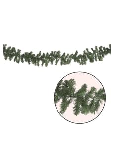 Guirlande de feuilles vertes de Noël
