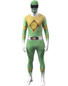 Strój Power Ranger zielony Morphsuit