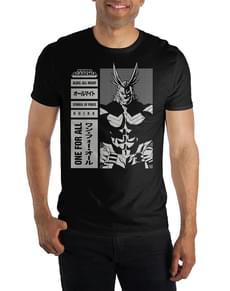 T-shirt de All Might para homem - My Hero Academia