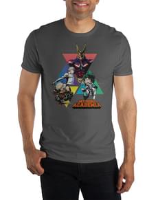 T-shirt de My Hero Academia personagens para homem