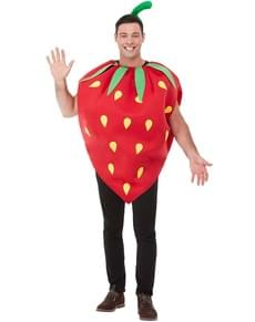 Déguisement fraise adulte