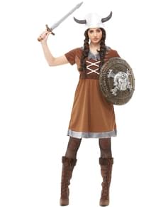 Sieviešu Viking kostīms