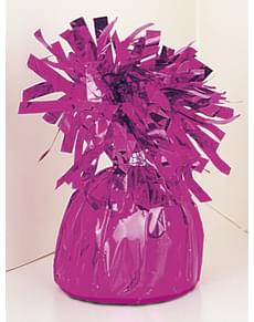 Peso para globos de color morado