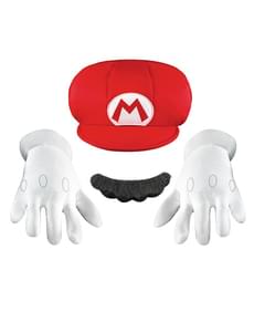 Kit de acessórios Mario deluxe para menino