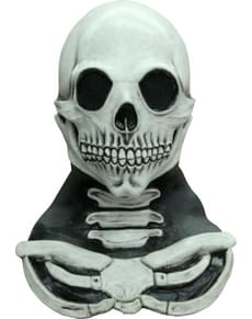 Masque Long Neck Skull blanc Halloween