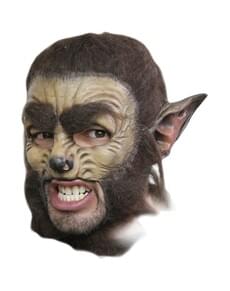 Masque de loup deluxe Halloween