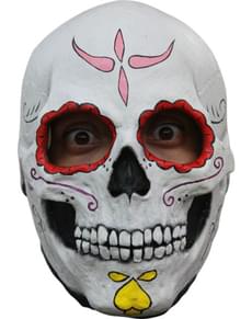 Maschera donna scheletro messicano la muerte 12907