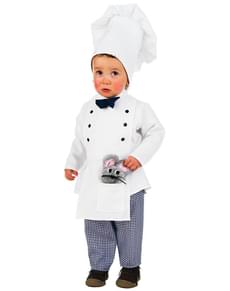 Fato de cozinheiro para bebé