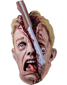 Machete Gespleten Hoofd Masker