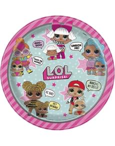 LOL Surprise Pappteller Set 8-teilig