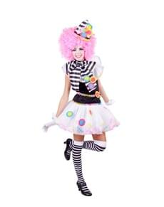 Maskeraddräkt Speciell Clown dam