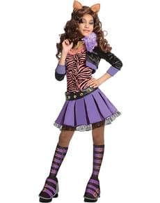 Fato de Clawdeen Wolf deluxe Monster High
