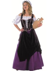 Disfraz de tabernera medieval