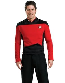 Roter Commander Kostüm für Herren Star Trek The Next Generation