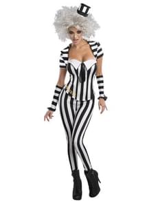 Déguisement Beetlejuice corset femme