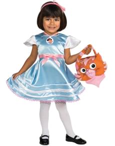 여자를위한 이상한 나라의 의상에서 도라 탐험가