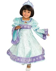 Costum Dora Exploratoarea prințesa zăpezii pentru fată