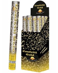 Cannoncino Spara Coriandoli Metallizzati 40 cm