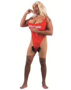 Lifeguard Stag Do Costume with Hair