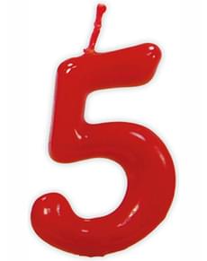 No. 5 Classic Születésnapi gyertya