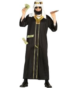 Arab Sheikh Costume in Black