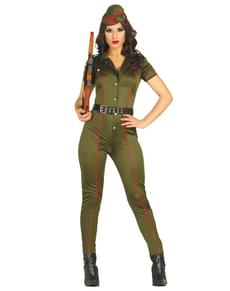 Womens Antique Military Costume