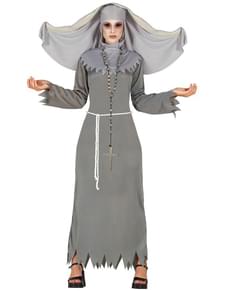 Womens Diabolic Nun Costume