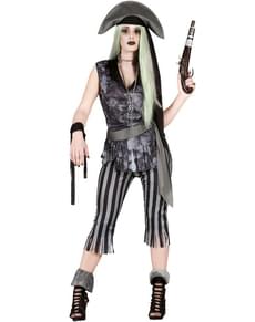 Zombie Pillager Pirate Costume for Women