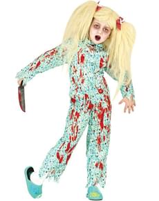 Zombiemädchen Kostüm für Mädchen