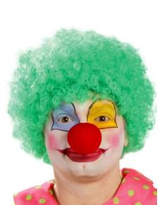 Férfi zöld bohóc paróka