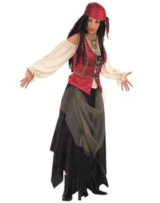 Valiant Corsair Pirate Woman Adult Costume