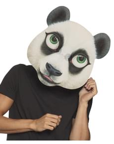 Máscara de oso panda para adulto