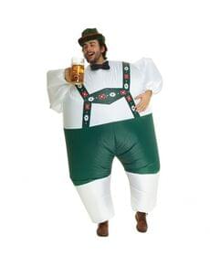 Inflatable German Oktoberfest costume for adults