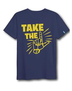 T-shirt Dab Dance azul para adulto - Fortnite