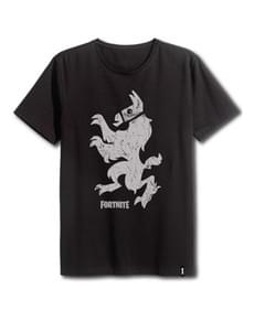 T-shirt Fortnite Stand-up Lama preta para adulto