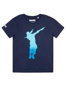 Blue Fortnite Dance T-Shirt for Kids